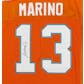 Dan Marino Autographed Miami Dolphins Orange Jersey (GAI COA)