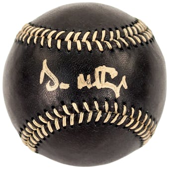 Don Mattingly Autographed New York Yankees MLB Black Baseball (PSA)