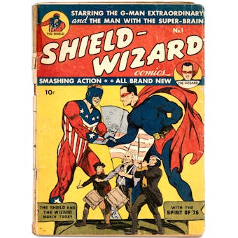 Shield-Wizard #1 GD