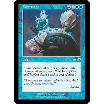 Magic the Gathering Nemesis Single Dominate Foil
