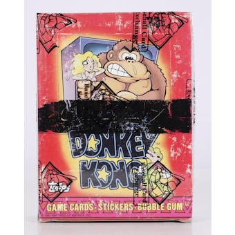 Donkey Kong Wax Box (1982 Topps) (BBCE Wrap)