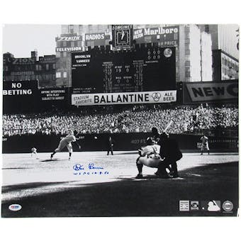 Don Larsen Autographed World Series Perfect Game '1st Pitch' 16x20 Photo