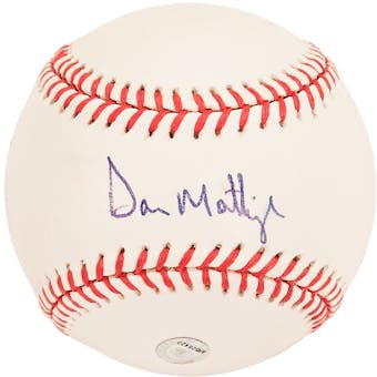 Don Mattingly Autographed New York Yankees Official Major League Baseball (Steiner & MLB)