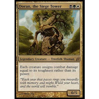 Magic the Gathering Lorwyn Single Doran, the Siege Tower FOIL - SLIGHT PLAY (SP)