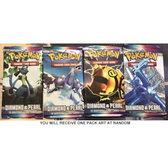 Pokemon Diamond & Pearl Base Set SINGLE Booster Pack UNSEARCHED UNWEIGHED