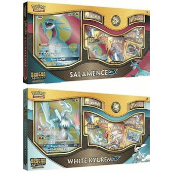 Pokemon Dragon Majesty Special Collection Salamence-GX / White Kyurem-GX Box Set of 2