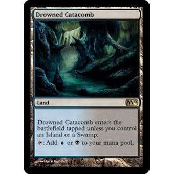 Magic the Gathering 2012 Single Drowned Catacomb - NEAR MINT (NM)
