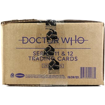 Doctor Who Series 11 & 12 UK Edition 12-Box Case (Rittenhouse 2022)