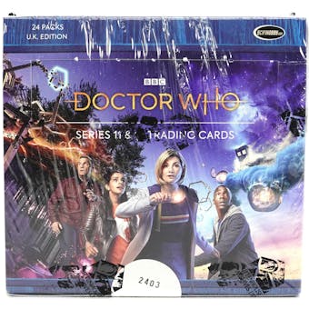 Doctor Who Series 11 & 12 UK Edition Box HOT BOX!! (Rittenhouse 2022)