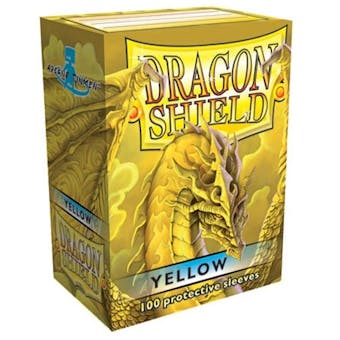 Dragon Shield Card Sleeves - Classic Yellow (100)