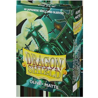 Dragon Shield Yu-Gi-Oh! Size Card Sleeves - Matte Olive (60)