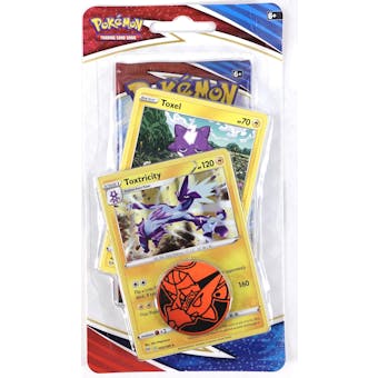 Pokemon Sword & Shield: Battle Styles Toxtricity Booster Pack Blister