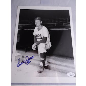 Eddie Joost Philadelphia Athletics Autographed Baseball Photo JSA #HH11586 (Reed Buy)