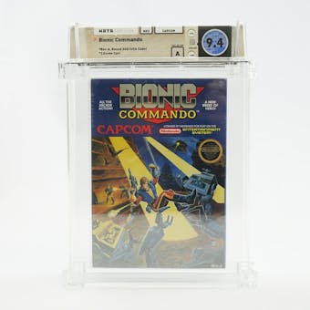 Nintendo (NES) Bionic Commando WATA 9.4 A Seal First-Party H-Seam