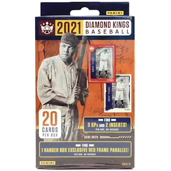 2021 Panini Diamond Kings Baseball Hanger Box (Lot of 10)