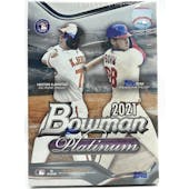 2021 Bowman Platinum Baseball 8-Pack Blaster Box