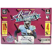 2021 Panini Absolute Football Mega Box (Red Parallels!) (KABOOM!)