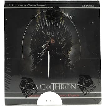 Game of Thrones Season 1 (One) Trading Cards Box (Rittenhouse 2012)
