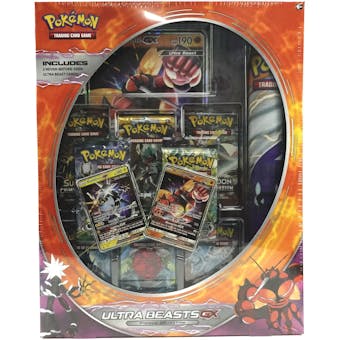Pokemon Ultra Beasts GX Premium Collection Box (Buzzwole-GX & Xurkitree-GX)