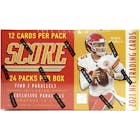 Image for  2021 Panini Score Football Retail 24-Pack Box (Green Parallels!)