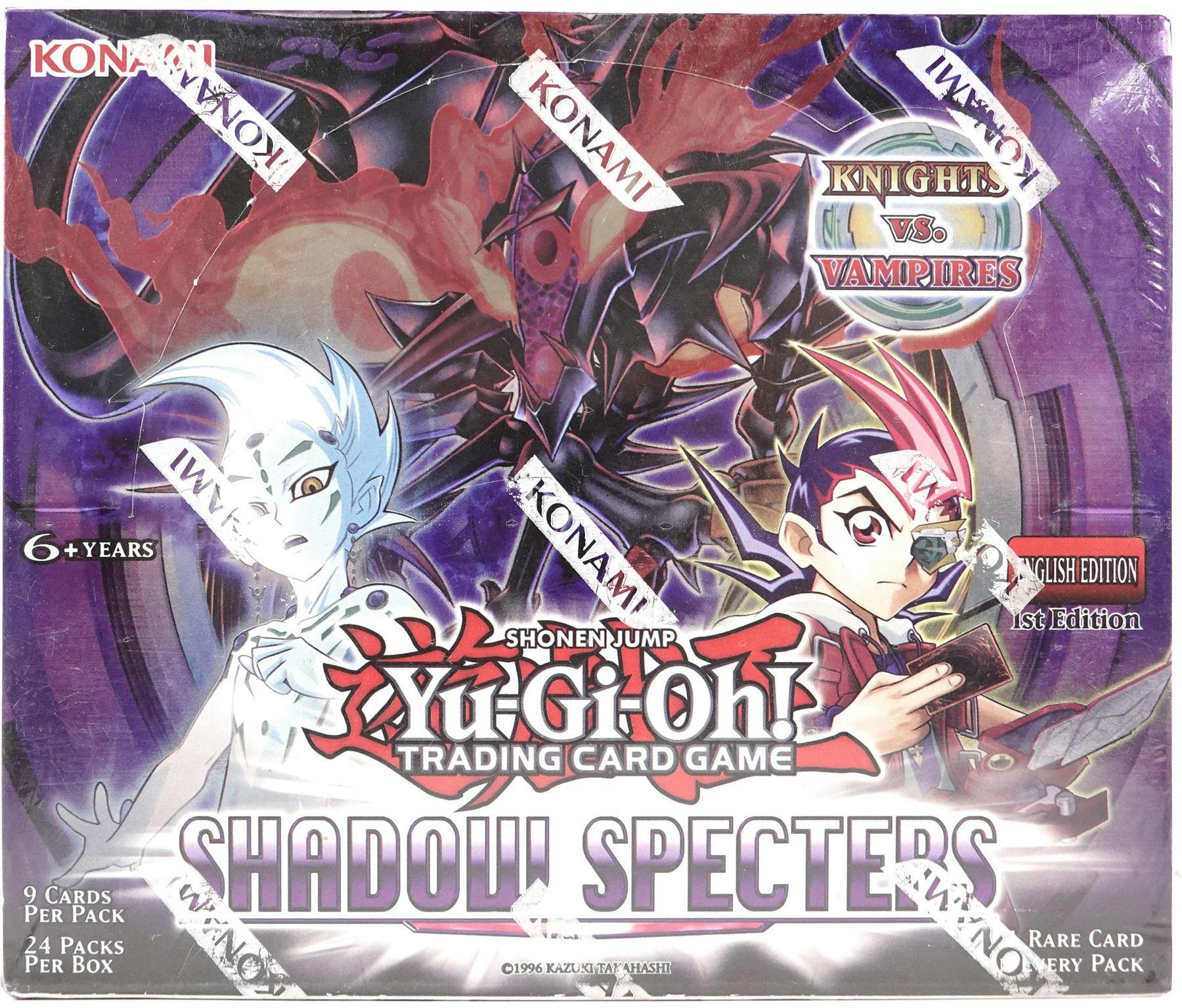Yu Gi Oh Shadow Specters 1st Edition Booster Box Da Card World 