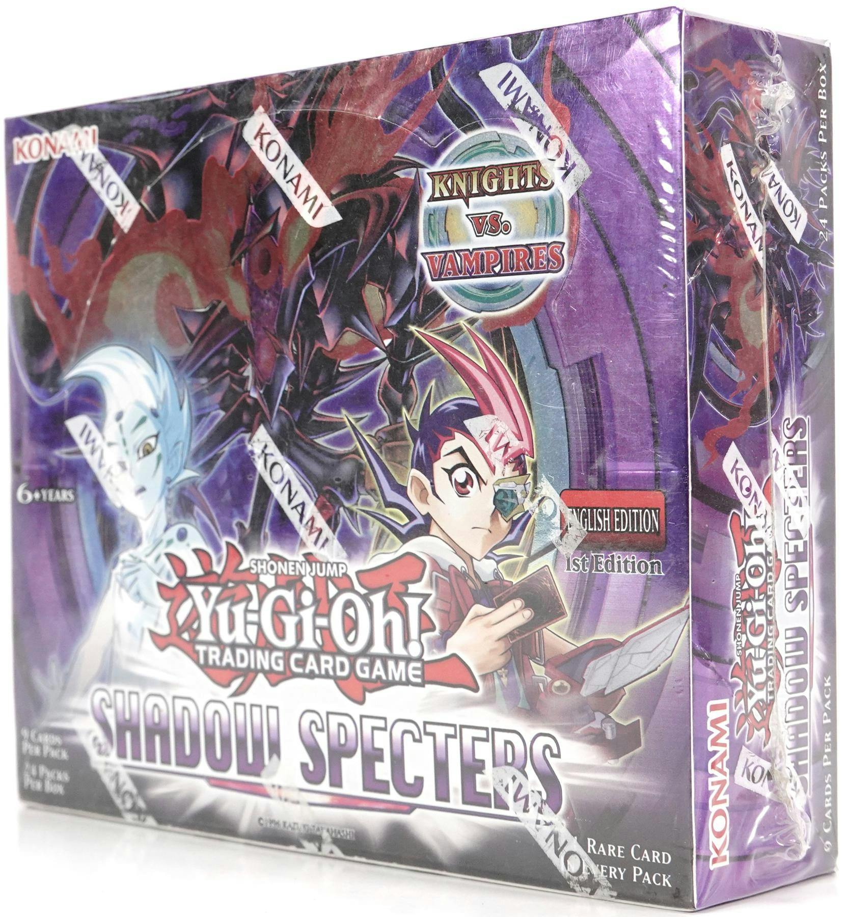 Yu Gi Oh Shadow Specters 1st Edition Booster Box Da Card World 