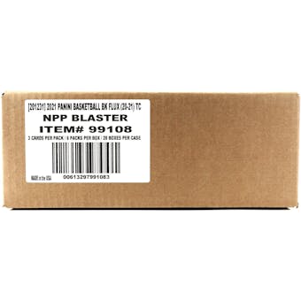 2020/21 Panini Flux Basketball 6-Pack Blaster 20-Box Case (Mojo Prizms!)