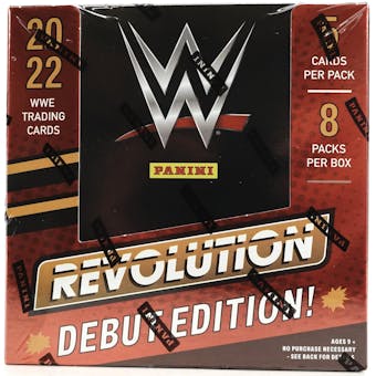 2022 Panini Revolution WWE Wrestling Hobby 16-Box Case- DACW Live 16 Spot Random Box Break #1
