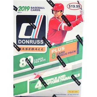 2019 Panini Donruss Baseball 11-Pack Blaster Box (Lot of 5)