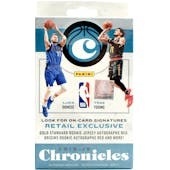 2018/19 Panini Chronicles Basketball 30ct Hanger Box