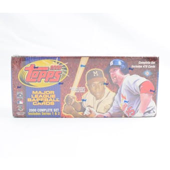 2000 Topps Baseball Hobby Factory Set (Box) (Brown) (Reed Buy)