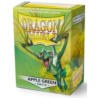 Dragon Shield Card Sleeves - Matte Apple Green (100)