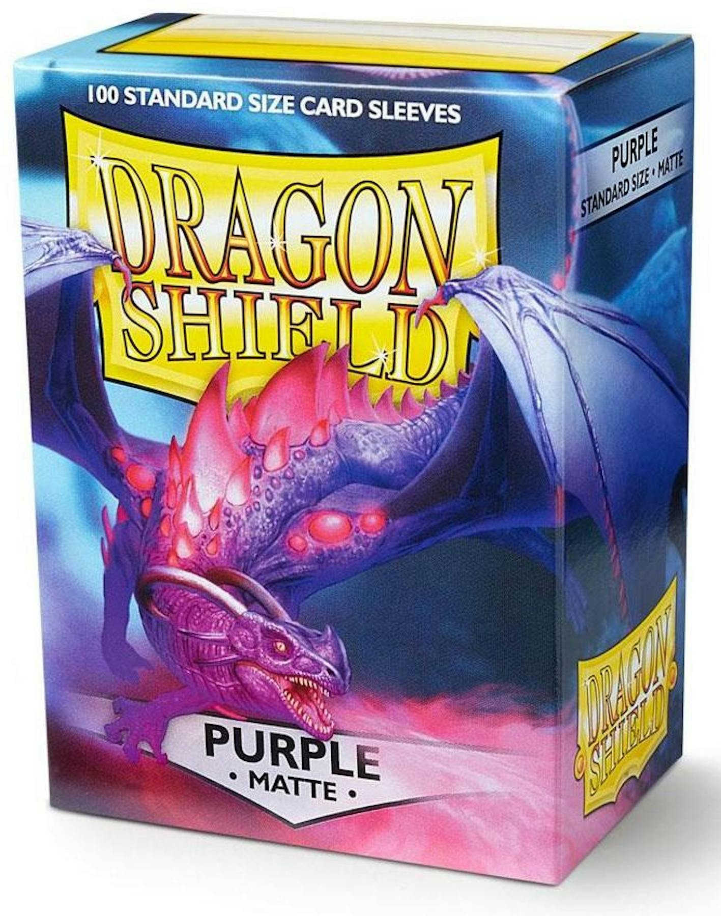 Dragon Shield Card Sleeves - Matte Purple (100) | DA Card ...