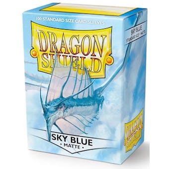 Dragon Shield Card Sleeves - Matte Sky Blue (100)