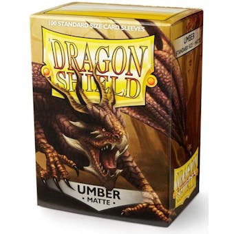 Dragon Shield Card Sleeves - Matte Umber (100)