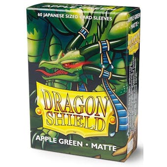 Dragon Shield Yu-Gi-Oh! Size Card Sleeves - Matte Apple Green (60)