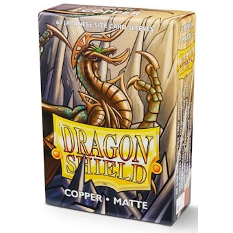 Dragon Shield Yu-Gi-Oh! Size Card Sleeves - Matte Copper (60)