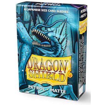 Dragon Shield Yu-Gi-Oh! Size Card Sleeves - Matte Petrol (60)