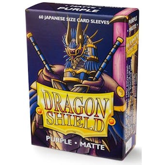 Dragon Shield Yu-Gi-Oh! Size Card Sleeves - Matte Purple (60)