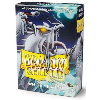 Dragon Shield Yu-Gi-Oh! Size Card Sleeves - Matte White (60)