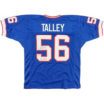 Darryl Talley Autographed Buffalo Bills Football Jersey (PSA COA)