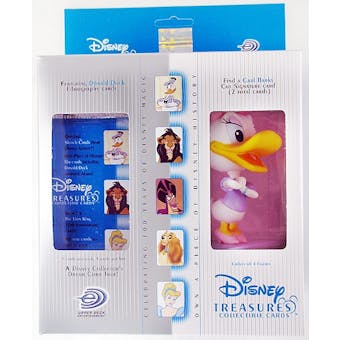 Disney Treasures Trading Cards Box with 1937 Daisy Duck Figure