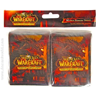 World of Warcraft Deathwing Card Sleeves 80 Count Pack - Regular Price $8.99 !!!