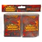 World of Warcraft Deathwing Card Sleeves 50 Pack Box (4000 Sleeves)