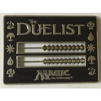 Magic the Gathering The Duelist 1998 Black Metal Abacus Life Counter