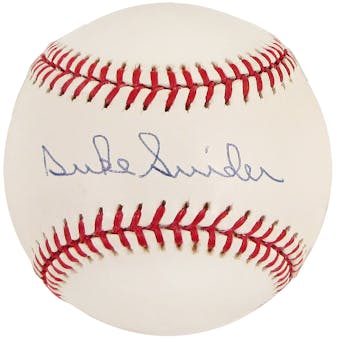 Duke Snider Autographed Official MLB Baseball (Steiner)