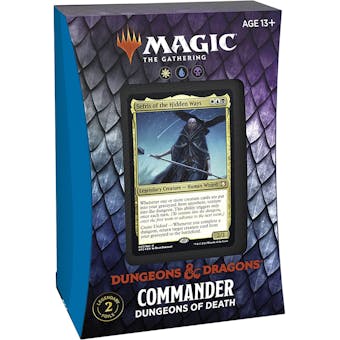 Magic The Gathering Adventures in the Forgotten Realms Commander Deck - Dungeons of Death