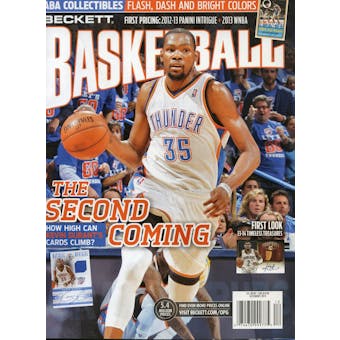 2013 Beckett Basketball Monthly Price Guide (#255 December) (Durant)