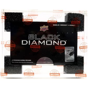 2020/21 Upper Deck Black Diamond Hockey Hobby Box (Case Fresh)