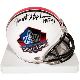 Dwight Stephenson Autographed Miami Dolphins Hall of Fame Football Mini Helmet